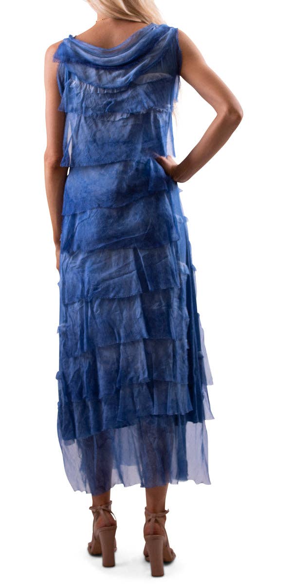 Gigi Moda - Wholesale Dress - Women's - Full Length Ruffle Dress7