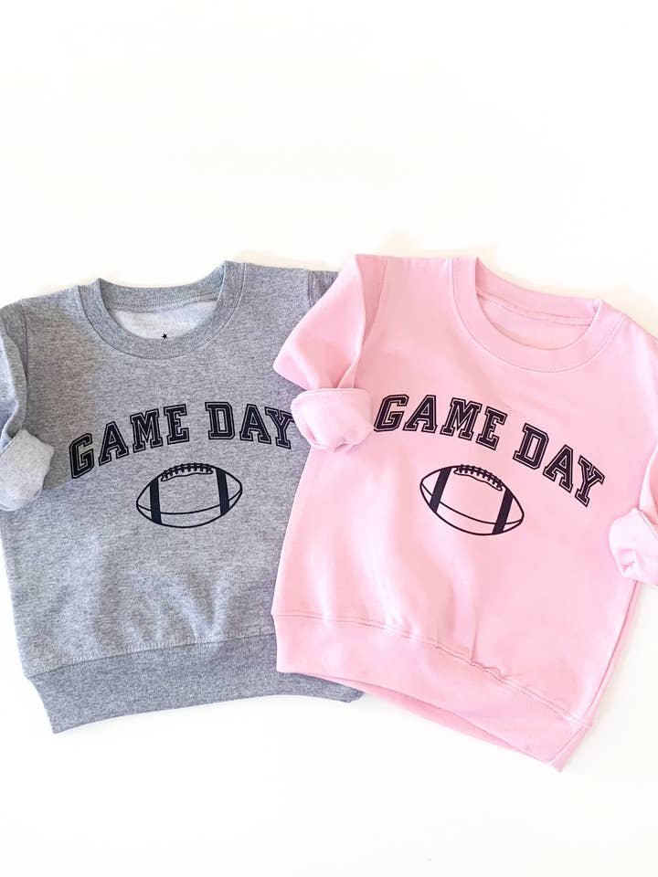 Game Day Crewneck for wholesale by Little Starbeams