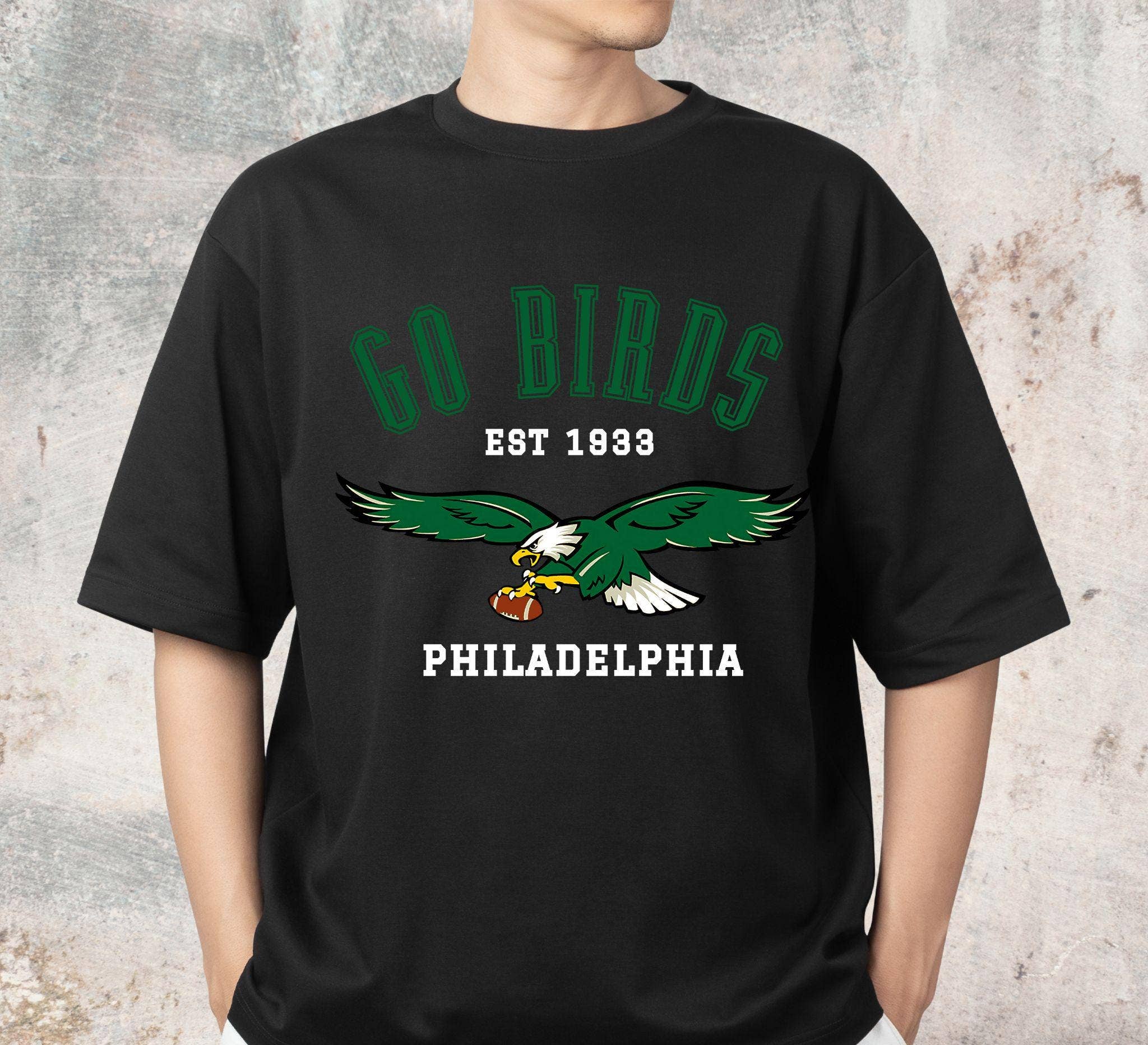 TheKingShirt - Wholesale Graphic Sweatshirt - Women's - Philadelphia Eagles Go Birds - Football Fan Outfit1