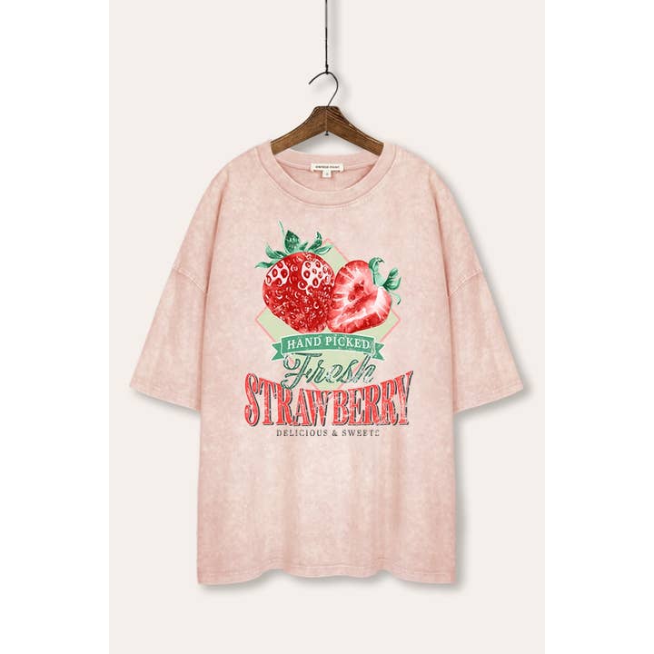 FRESH STRAWBERRY GRAPHIC OVERSIZED T-SHIRT and other Purchase Wholesale oversized graphic t shirts. Free Returns & Net 60 Terms on Faire trending on Faire.
