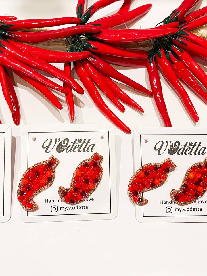Boucles d'oreilles Chilly pour la vente par V’Odetta