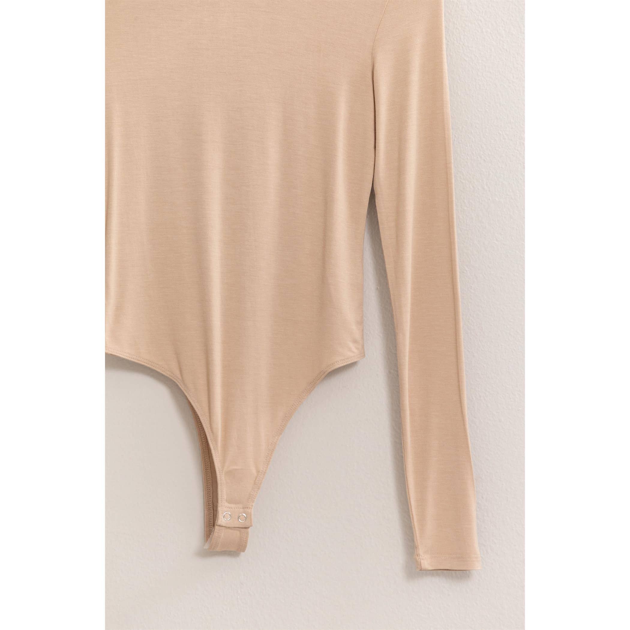 Double Zero - Wholesale Bodysuit - Women's - Long Sleeve Turtleneck Bodysuit12