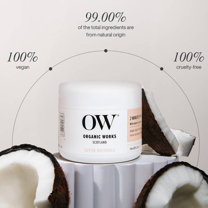 Organic Works - Wholesale Hair Mask - 2 Minute Pro Nourish Hair Mask