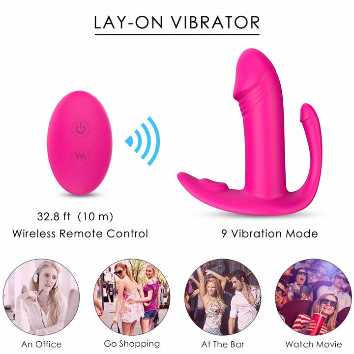 Seductive Boudoir – wholesale Sex toy – DIDI Wearable Panty Textile Remote Control Vibrator Sex Toys6