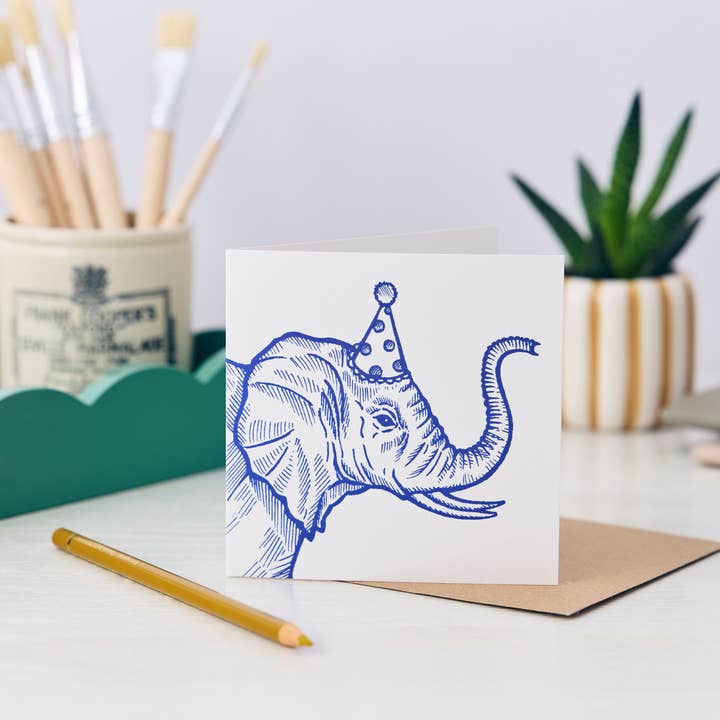 Biglietto di Auguri Betty Elefante per la vendita all'ingrosso da parte di Wild Things