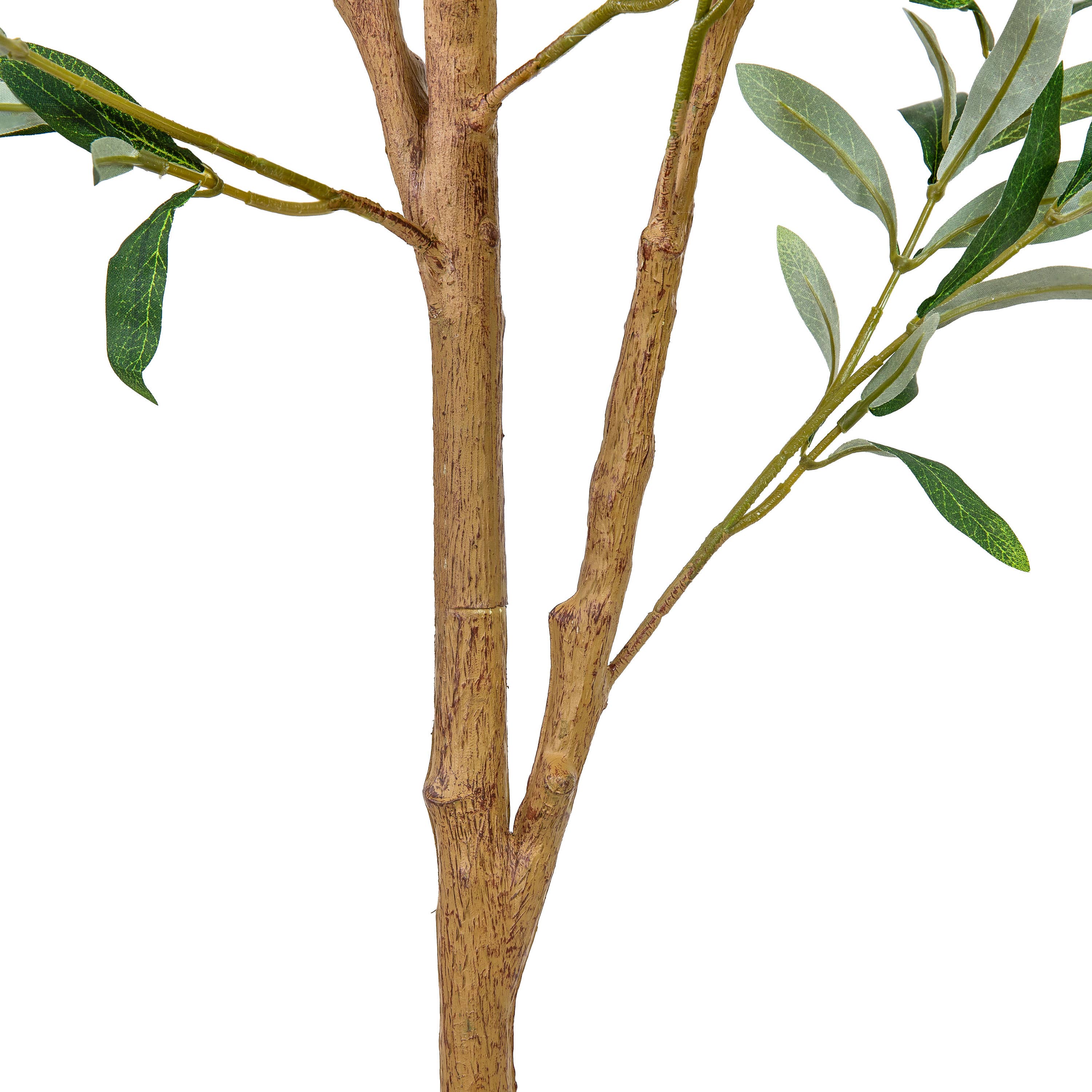 Sunnydaze Decor - Wholesale Artificial Plant - Artificial Olive Tree with Silk Leaves - 7 ft - Set of 212