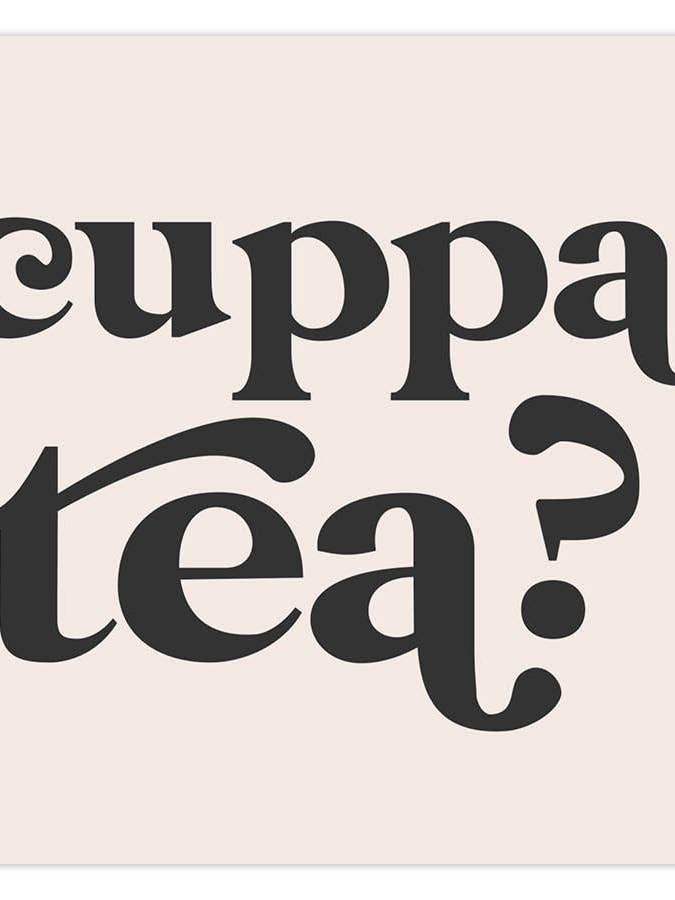 Cuppa Tea for wholesale by Dusty Boy Designs