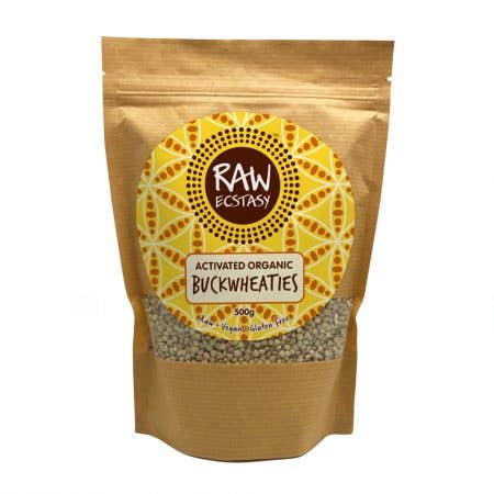 Raw Ecstasy – Großhandel Protein-/Superfood-Pulver – Aktivierte Bio-Buchweizen 500g 3er-Packung0