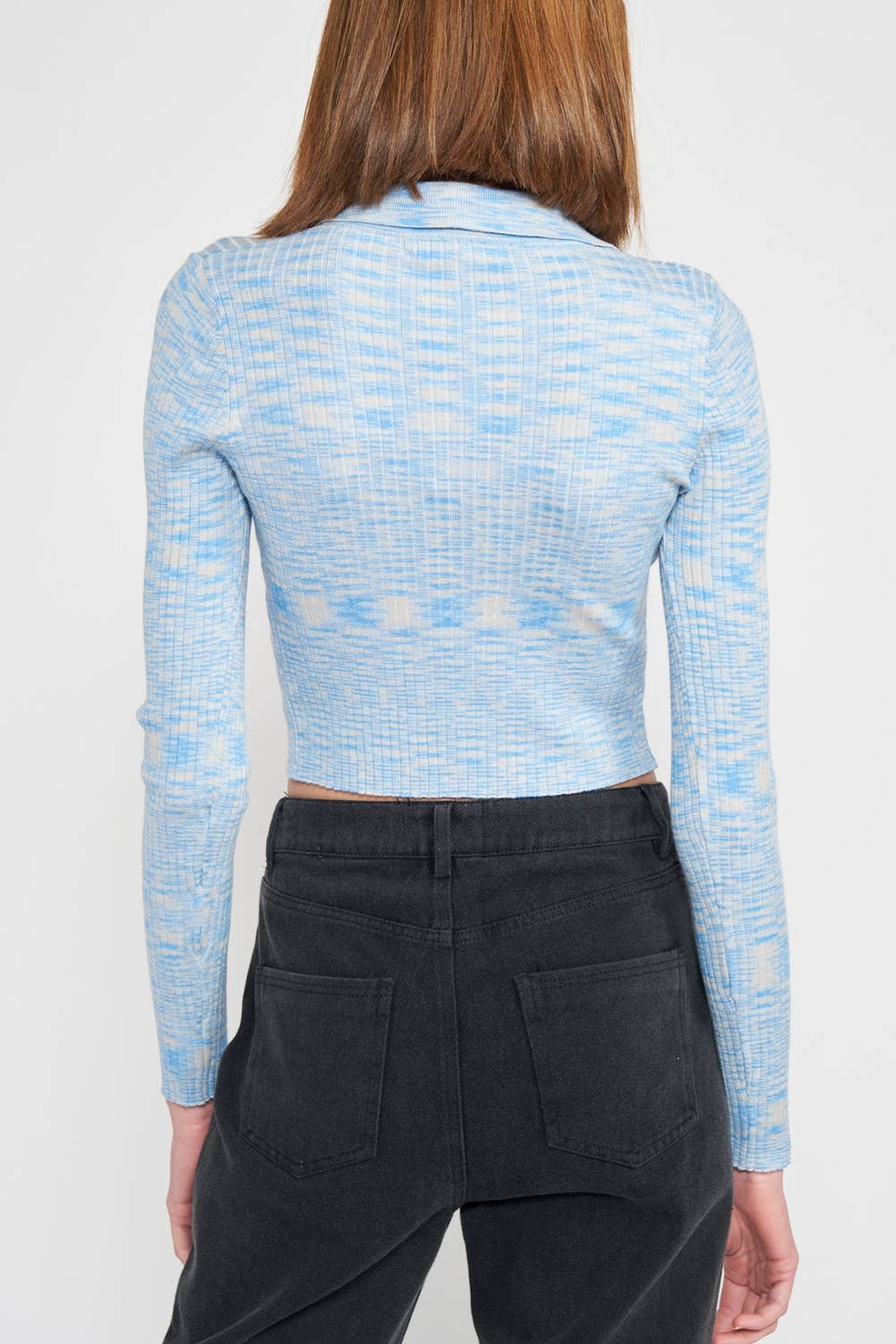 Emory Park – Großhandel Strickjacke – Damen – STRICKJACKE MIT GEMISCHTEM GARN3