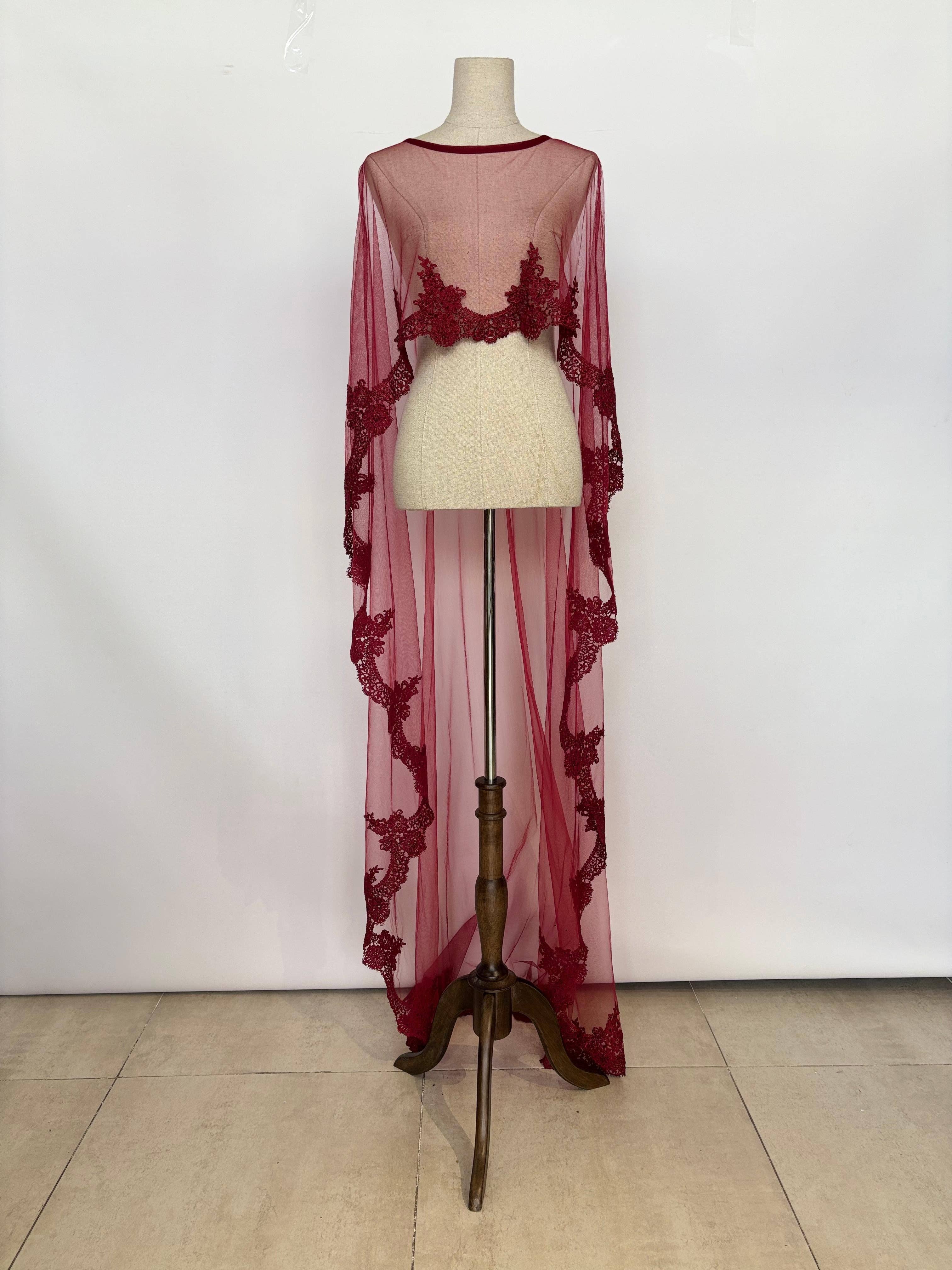 Invitadissimas - Wholesale Cape - Women's - TPVL-32 bridal veil3