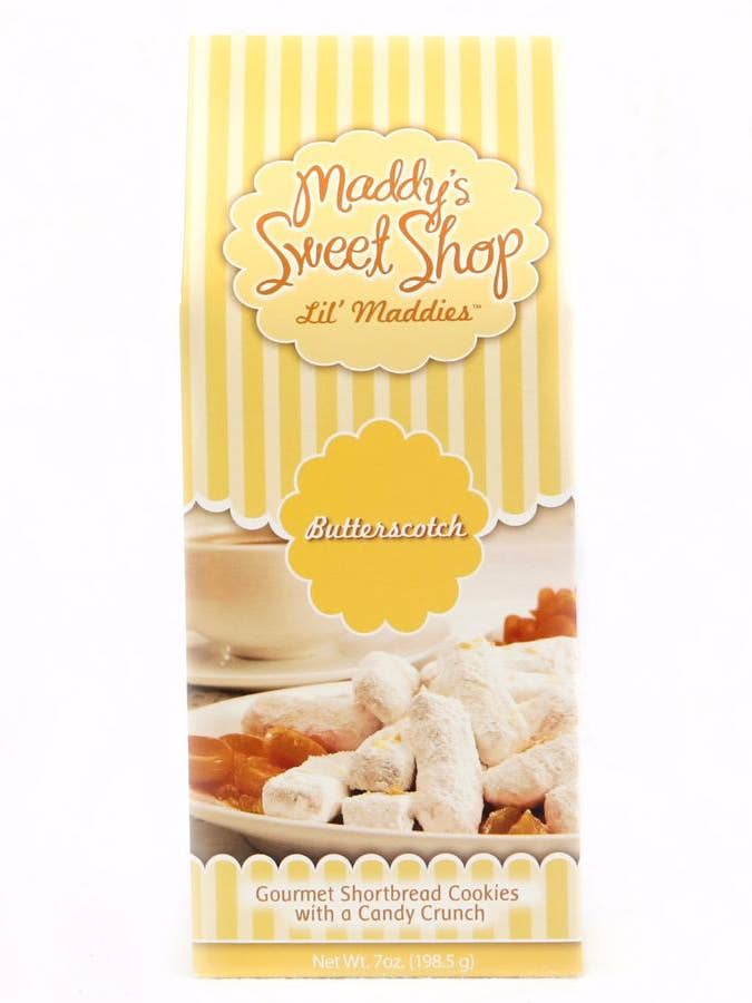 Maddy's 7oz Sweet Shop Butterscotch for wholesale by Flathau's Fine Foods