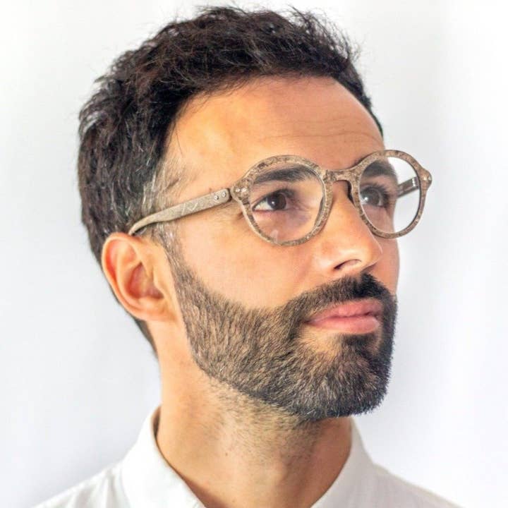 Hemp Eyewear - Wholesale Eyeglasses - Unisex - Hemp Optical Glasses Gaudi - Vegan Handmade Eyewear & Case4