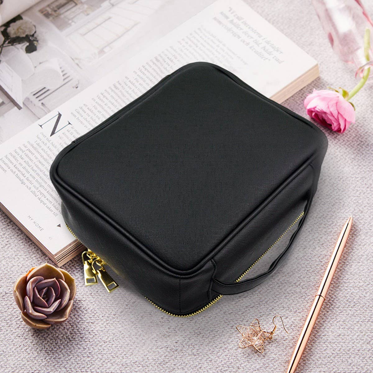 ACCITY - Wholesale Makeup/Cosmetic Bag - PORTABLE LARGE-CAPACITY COSMETIC BAG_CWAB10884
