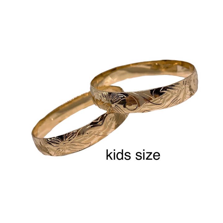 Anela's Jewelry - Wholesale Charm/Dangle Bracelet - Size 6.75, 10MM Hawaiian Hamilton Gold Bracelet with Charm