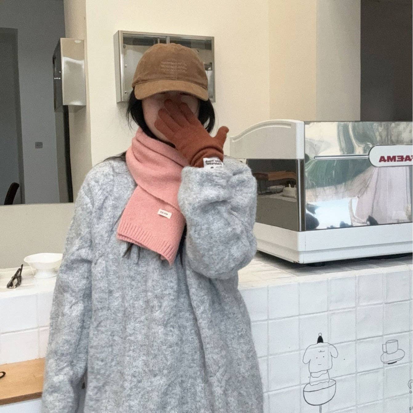 VividLux - Vente Écharpe – femme - Écharpe Enveloppante Unie Confortable16