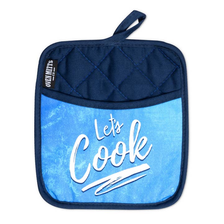 Zapps Clothing - Wholesale Oven Mitt/Pot Holder - Let's Cook Oven Mitts And Potholder Set2