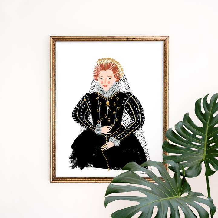 „Queen Elizabeth I“ Giclée Kunstdruck für den Großhandel von On Lane Avenue
