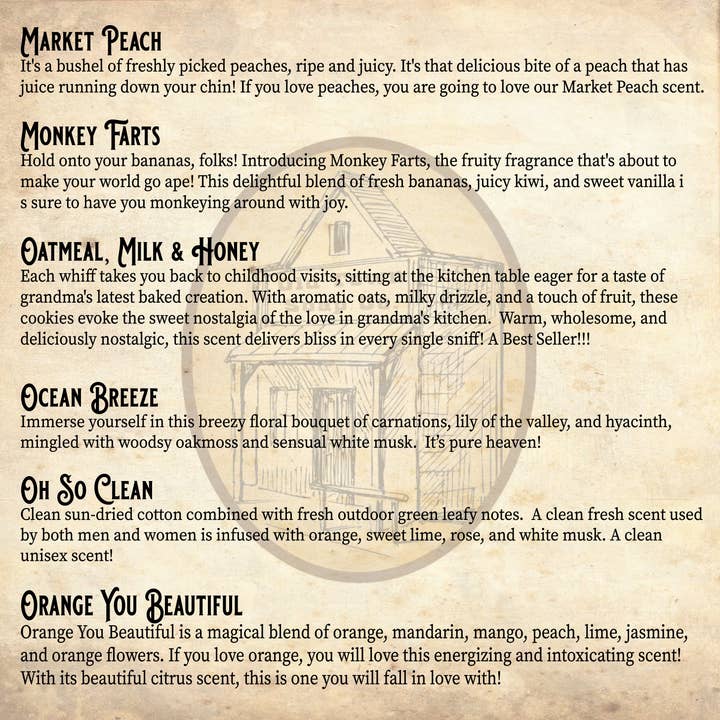 Old Town Soap Co. - Wholesale Zeepblok - Handgemaakte zeep - Verkrijgbaar in 50 geuren - Best verkocht!55