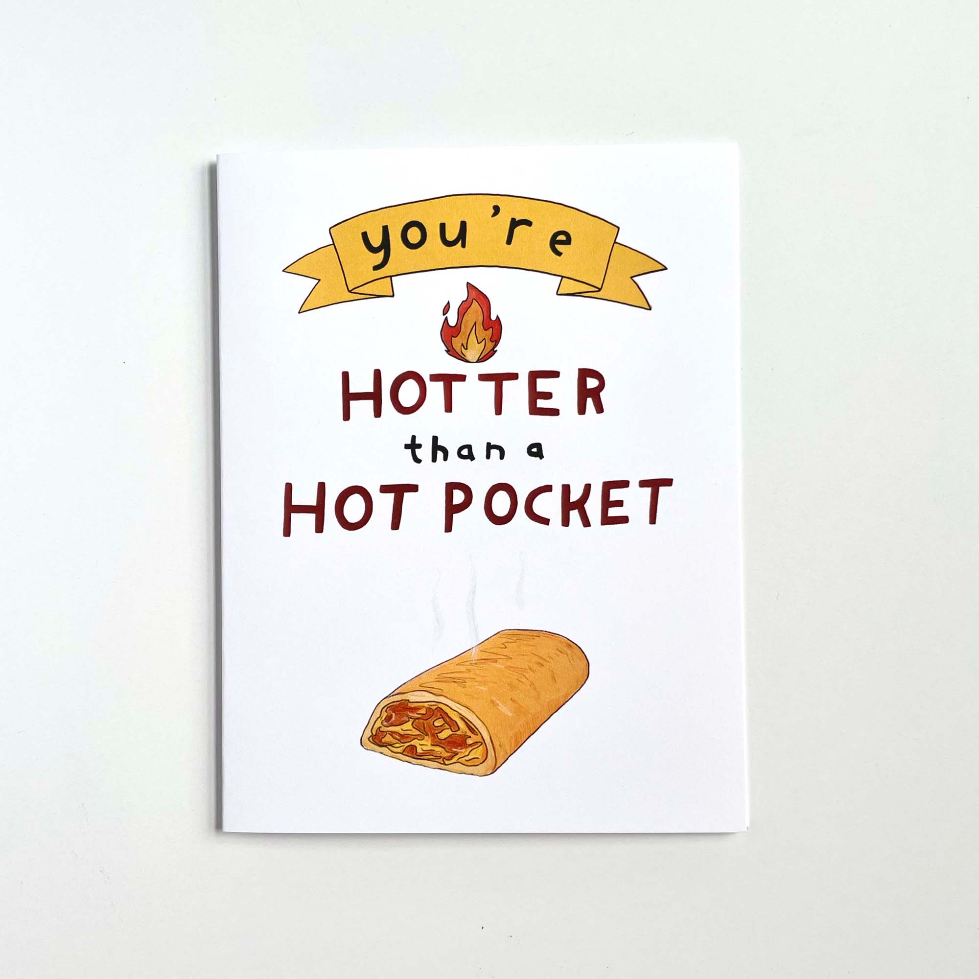 Aviate Press - Wholesale Love Card - Hotter Than A Hot Pocket Love Card2