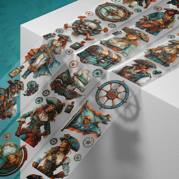 Los Asaltantes del Cielo: Cinta PET para venta al por mayor de Scrapbook Resource Co