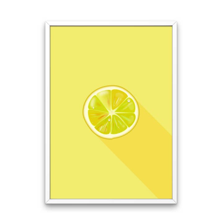 Impressão artística de limão por atacado de Fairy Bread Designs