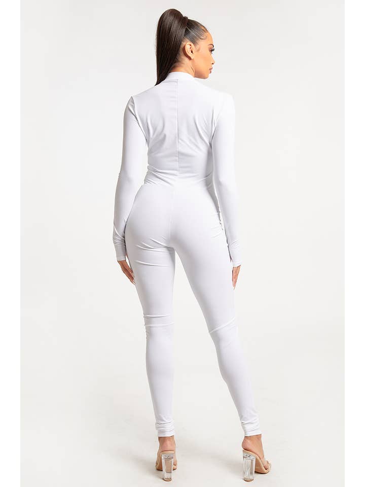 Jour – Engroshandel Jumpsuit - Dame – Jumpsuit til kvinder i nylonblanding med lynlås foran DT213413