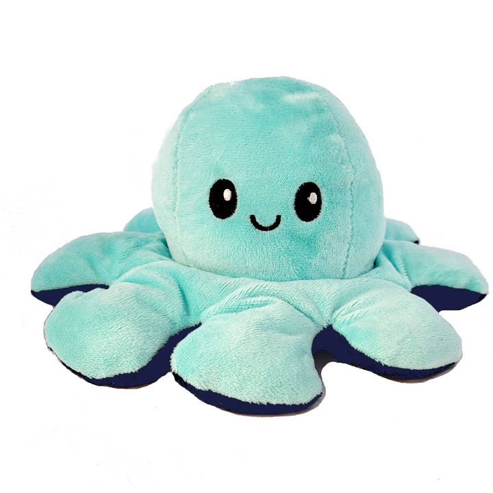 Astoria Gift Corporation - Wholesale Stuffed/Plush Toy - Kids & Baby - Reversible Plush Moody Octopus Toy #89-0304350