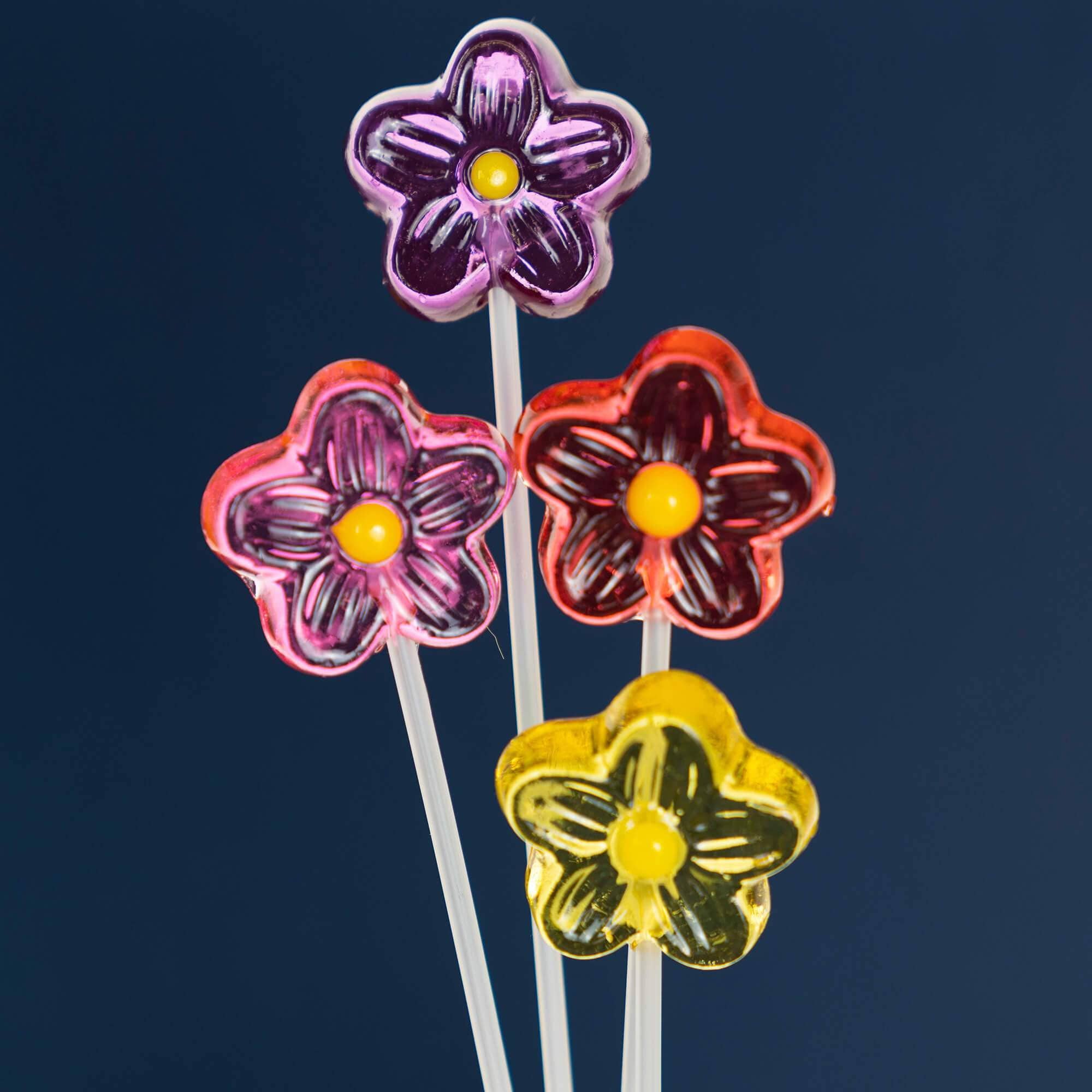 Sparko Sweets - Wholesale Lollipop - Twinkle Pops Sugar Free Daisy Long-Stem Lollipops2