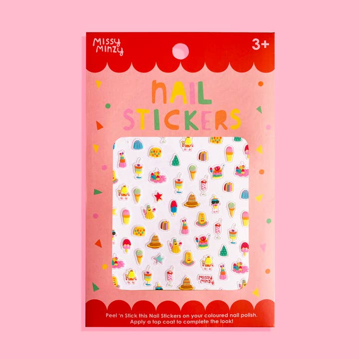 Missy Minzy - Wholesale Nail art/decal - NEW Jellicious Nail Stickers, Wearable Art, Nail Decals0