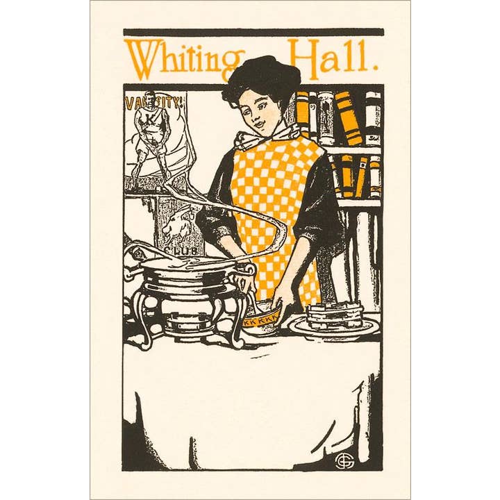 Cartolina CK-69 Poster di Whiting Hall per la vendita all'ingrosso da parte di Found Image Press