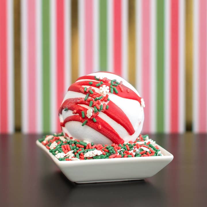 Mrs Claus Cookies Bath Bomb for wholesale by Whipped Up Wonderful