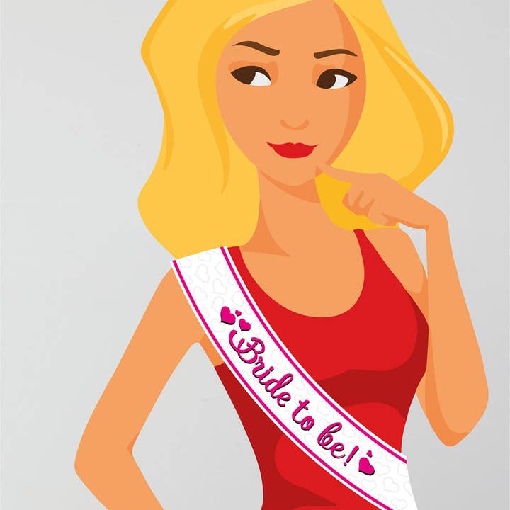 PD Party - Wholesale Party Favor - Party sash - Bride to be