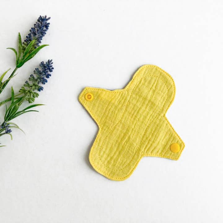 Bloom Pads - Wholesale Period Underwear - Women's - Extra-thin reusable panty liner 5 PACK, Organic cotton pads2