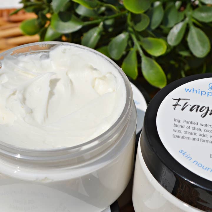 Evergreen View Farm - Wholesale Body balm/butter - Whipped Body Butter Fragrance Free Unscented Goat Milk Honey1