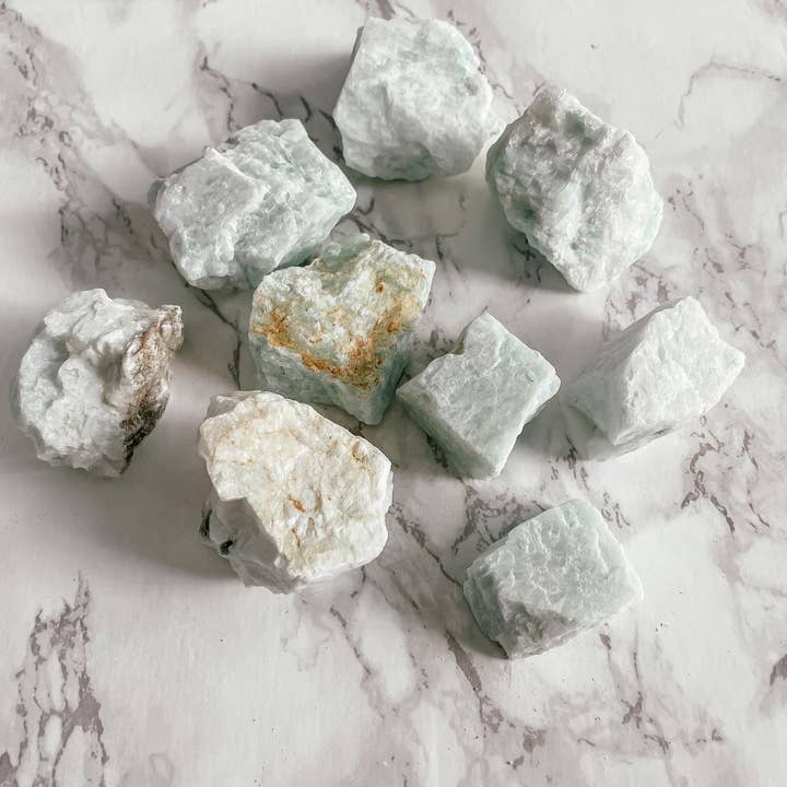 Peach and Pixie - Wholesale Spiritual Stone/Crystal - Rough Amazonite2