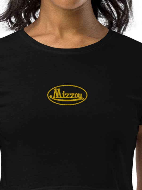Mizzou Trucker Crop Tee for wholesale by Recess Apparel