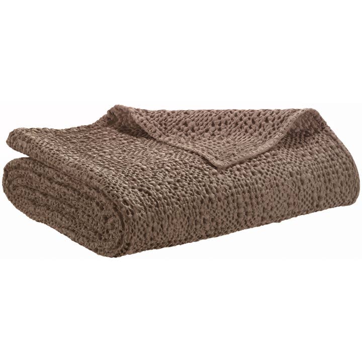 Maison Vivaraise & La Cerise sur le Gâteau - Wholesale Throw Blanket - Tana Café Throw 240 x 260