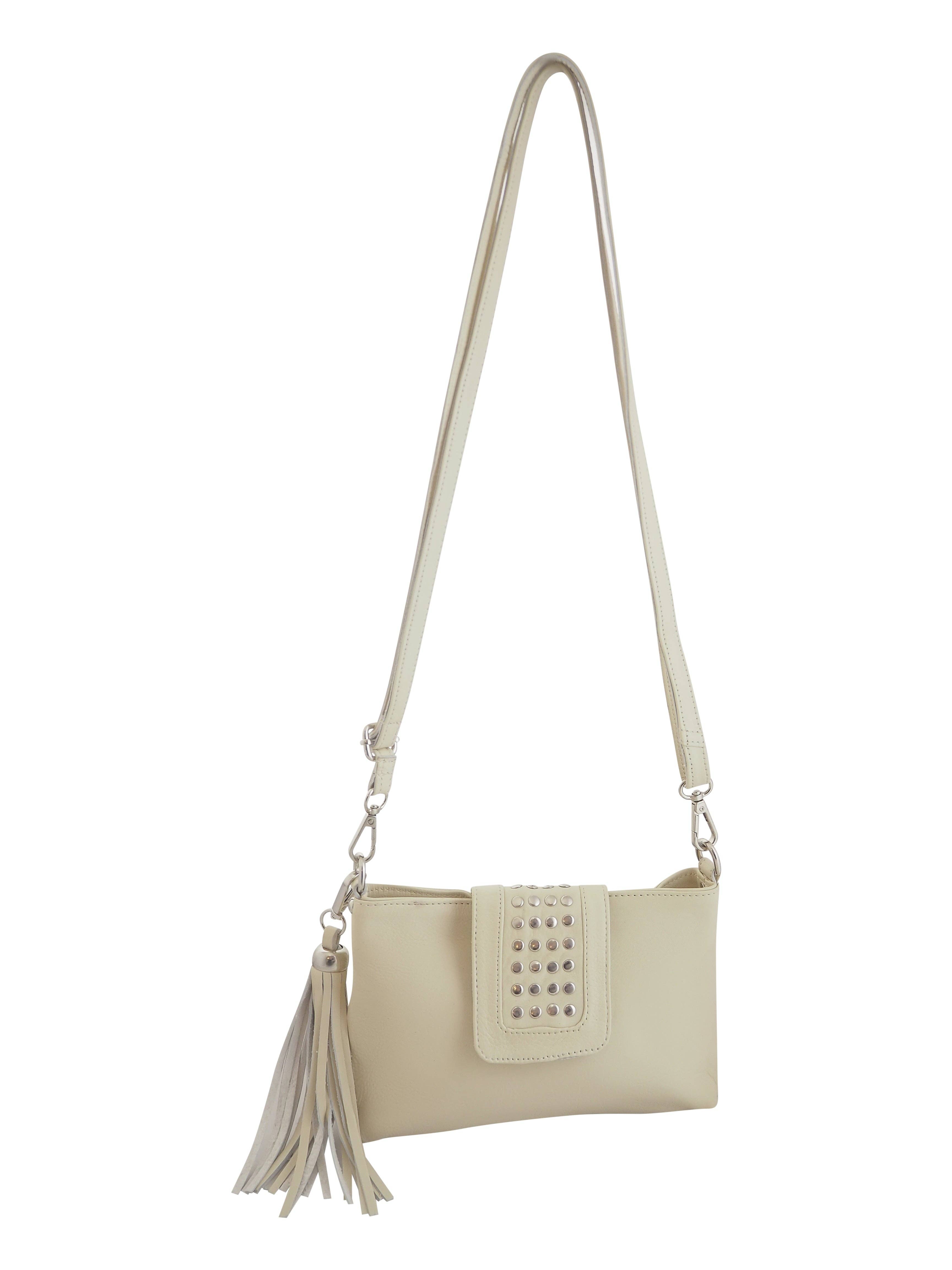 Cadelle Leather - Wholesale Crossbody Bag - Women's - Gigi Crossbody | Cream2