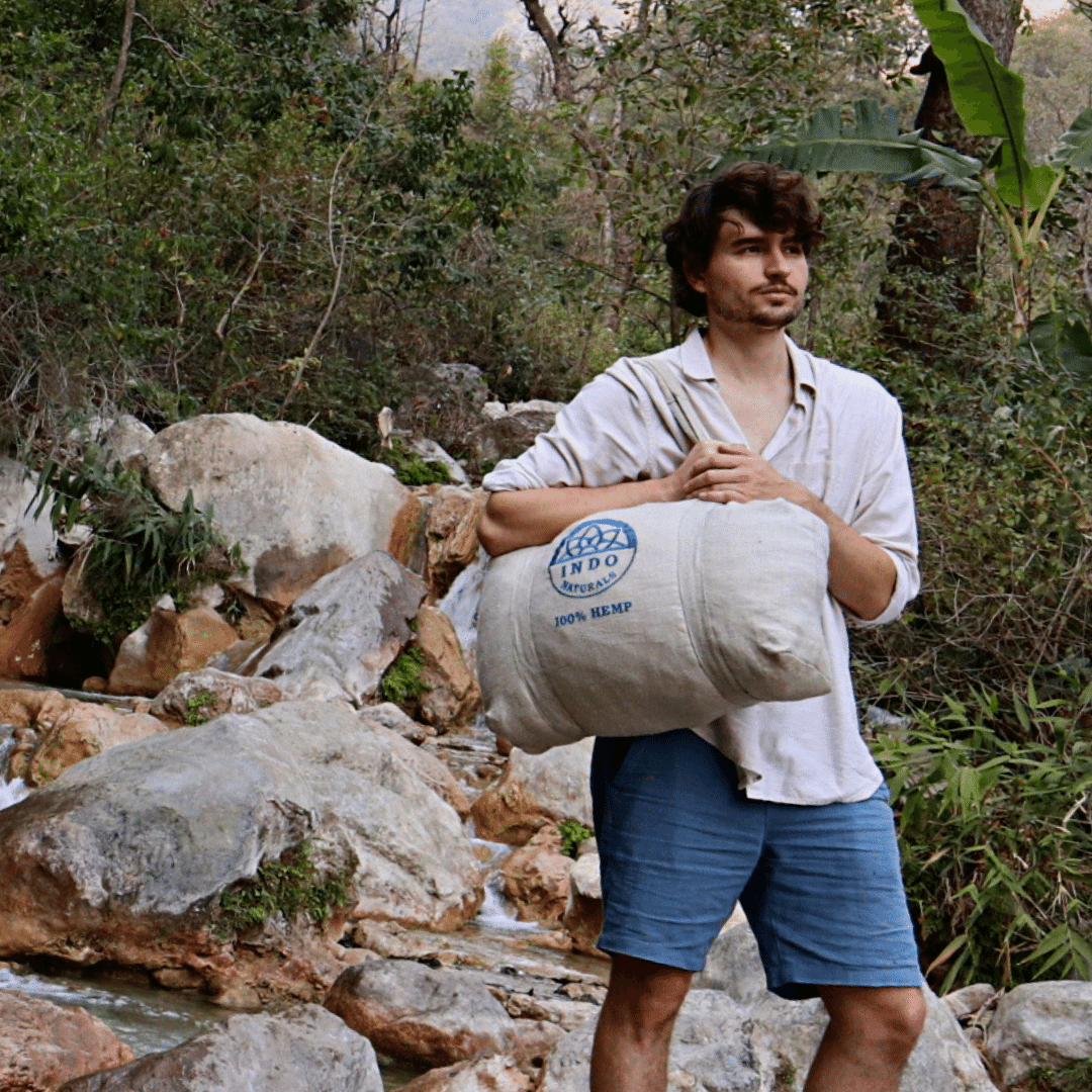 Indo Naturals - Wholesale Tote Bag - Women's - BIG BAG: 100% Hemp3