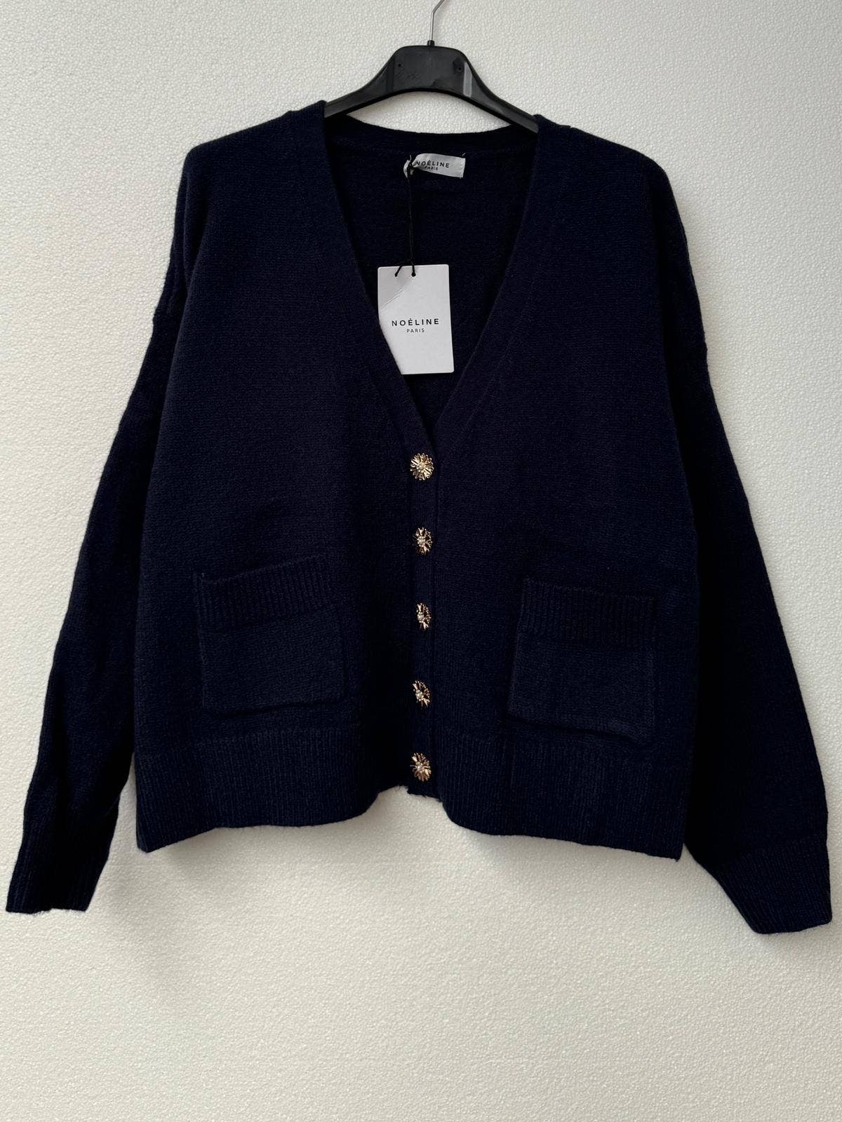 NOELINE – Cardigan - Mulher por atacado – Cardigã abotoado 260357