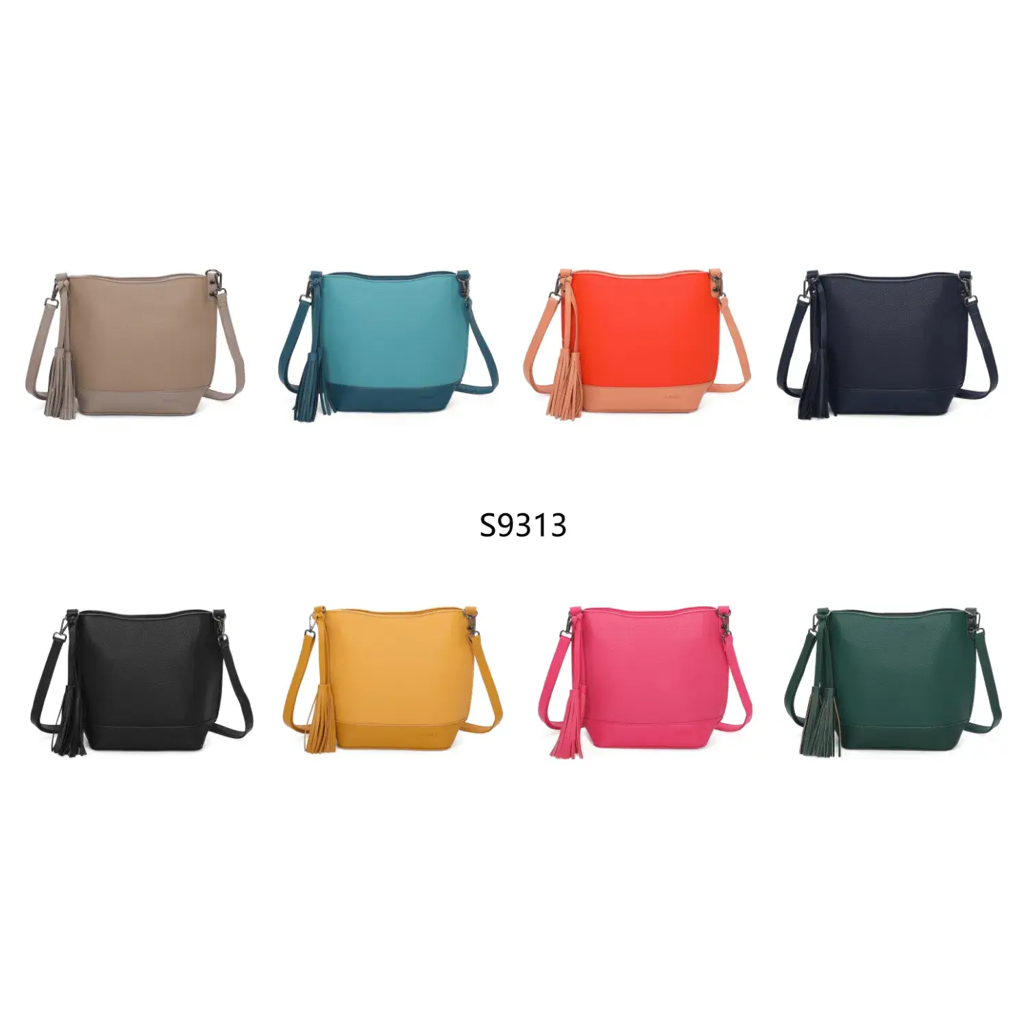 Superbia - Wholesale Shoulder Bag - Women's - Medium Size Classic Shoulder Bag Cross Body Bag with Tassel12