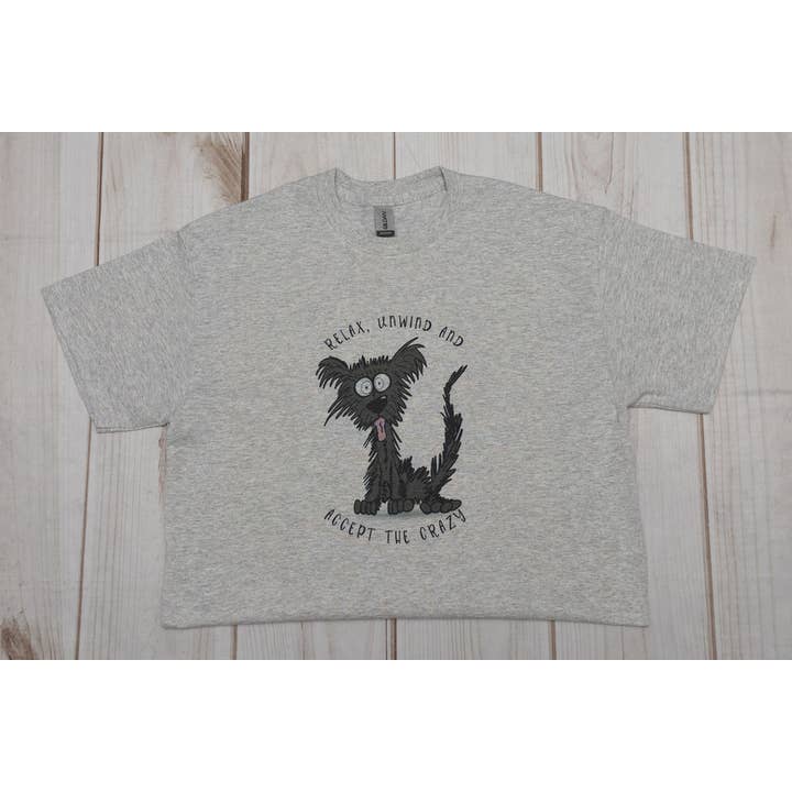 T-shirt Crazy Dog por atacado de Rescue Dogs Rock T-shirts