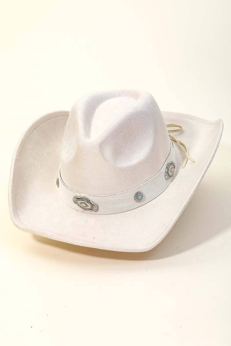 Anarchy Street - Wholesale Cowboy Hat - Women's - Western Disc Ribbon Bow Strap Cowboy Hat0
