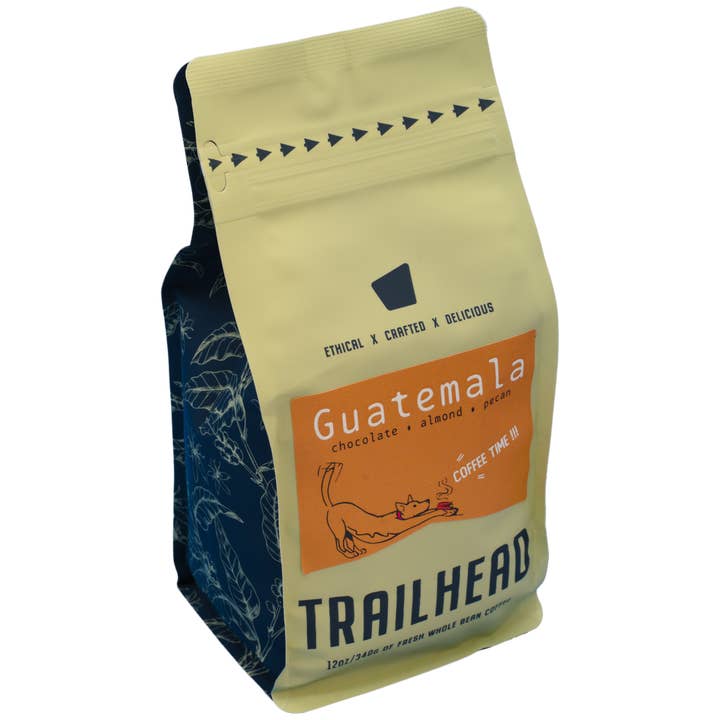 12oz Guatemala - Medium - Retail and Bulk Sizes for wholesale by Trailhead Coffee Roasters