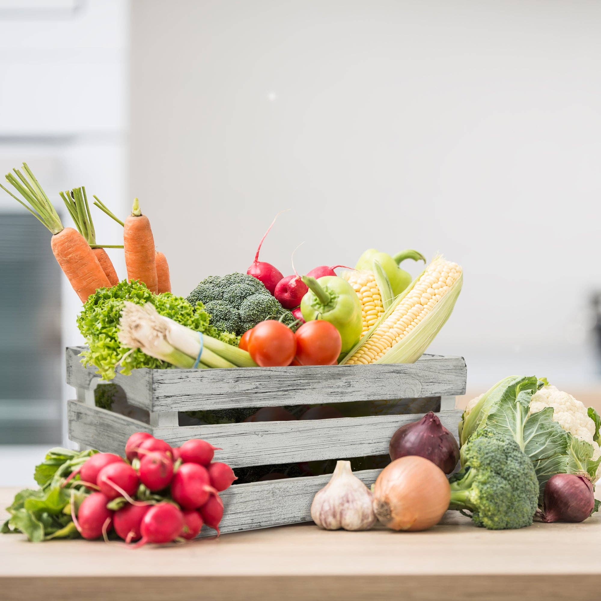 Portofino International Trading, USA - Wholesale Decorative Box - Decorative Storage Crate Three Piece Set4