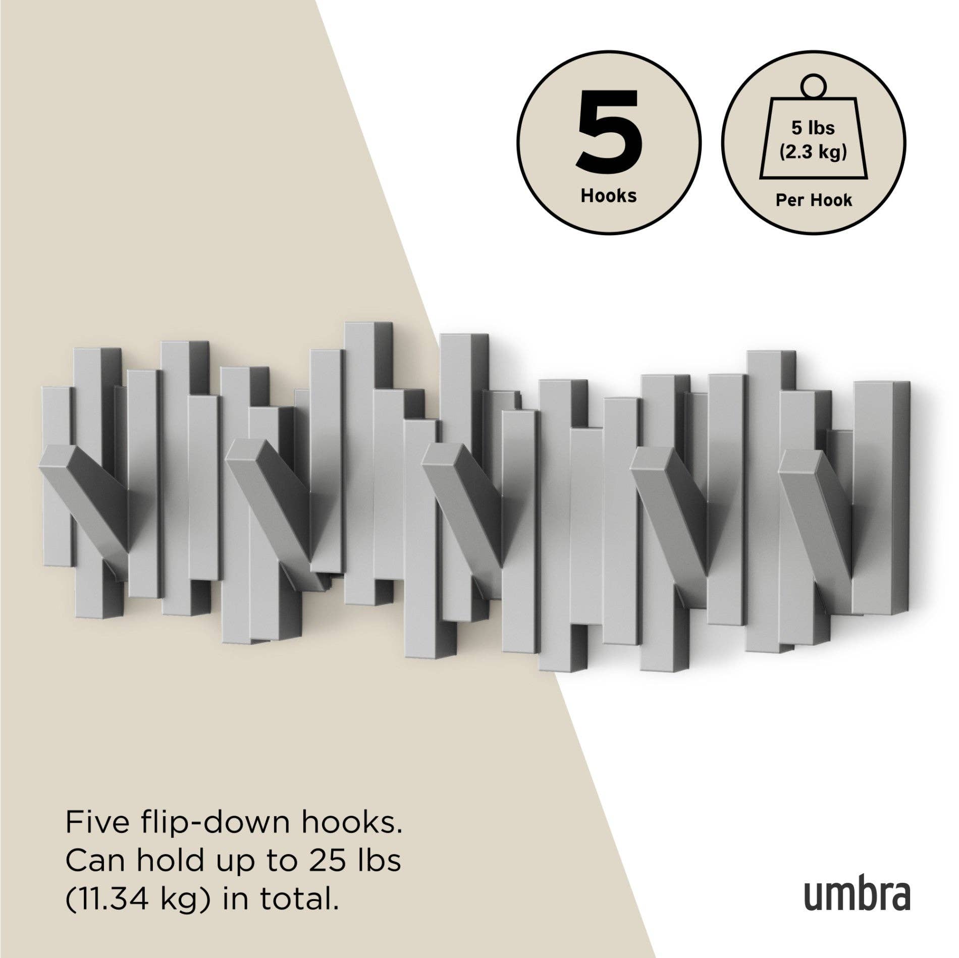 Umbra - Wholesale Wall Hook - Sticks 5 Wall Hook15