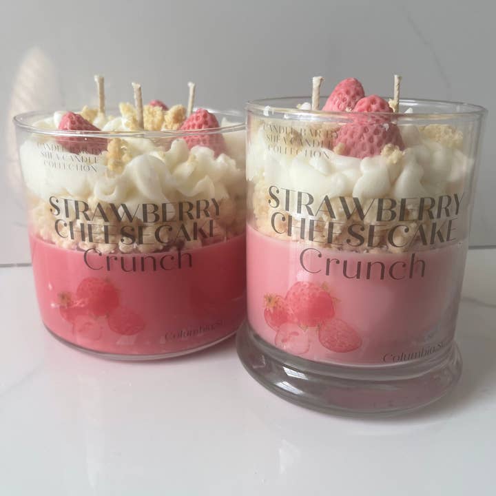 Strawberry Cheesecake Crunch Candle for wholesale by 11Twenty3