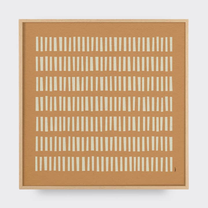 Bâtons, sable, impression d'art abstrait pour la vente par Tom Pigeon