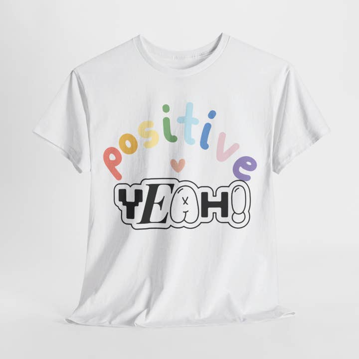 RCNSONS Unisex Heavy Cotton Positive Tee for wholesale by RC'nSONS