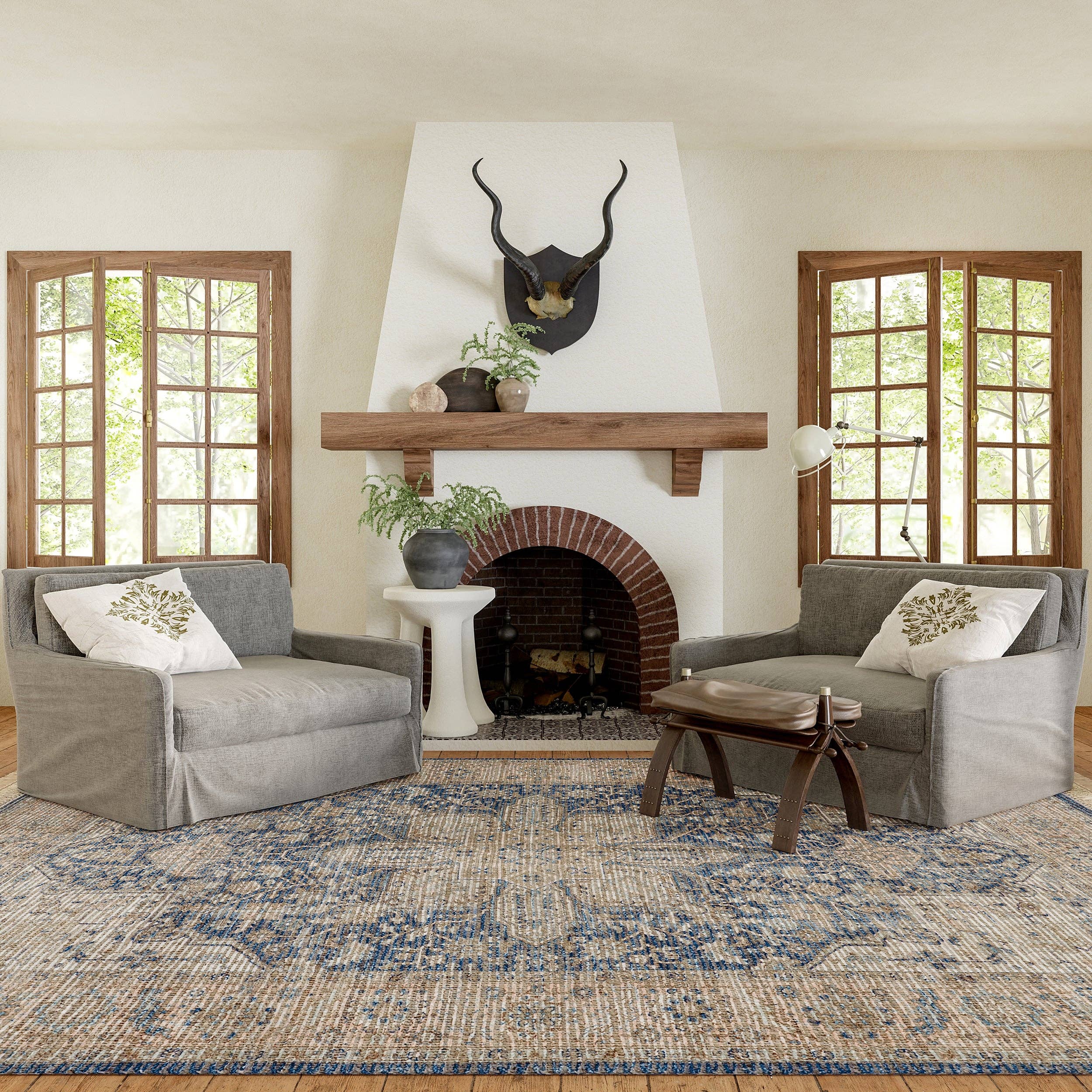 nuLOOM - Wholesale Area Rug - Lennox Persian Medallion Tassel Area Rug19